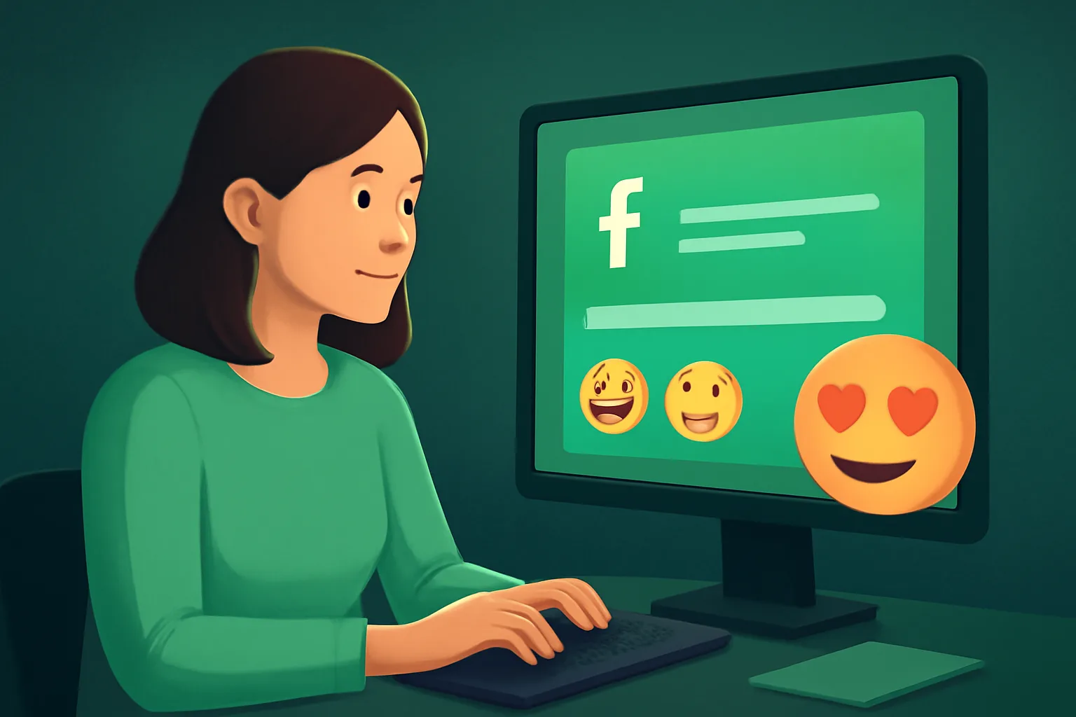 MetaSocial24Hr: การเลือก Emoji เพิ่มไลค์โพสต์ Facebook ให้ตรงกับ 'น้ำเสียง' และ 'ภาพลักษณ์' แบรนด์ร้านค้าออนไลน์