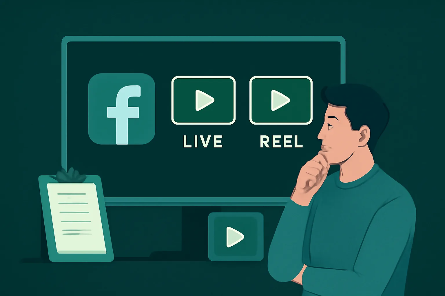 วิธีเลือกบริการเพิ่มยอดวิว Facebook ให้ตรงกับประเภทวิดีโอ: Live, Reel, หรือ VOD