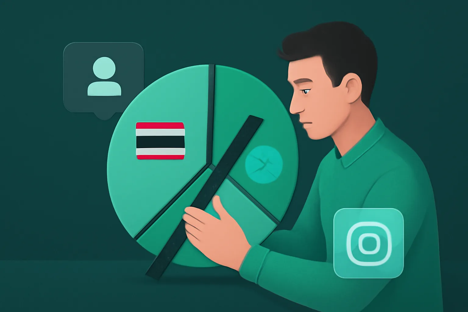 Instagram: เลือกผู้ติดตาม (ไทย vs. ต่างชาติ) อย่างไรให้ "ลูกค้าจริง" เข้าถึงโพสต์ร้านค้า?