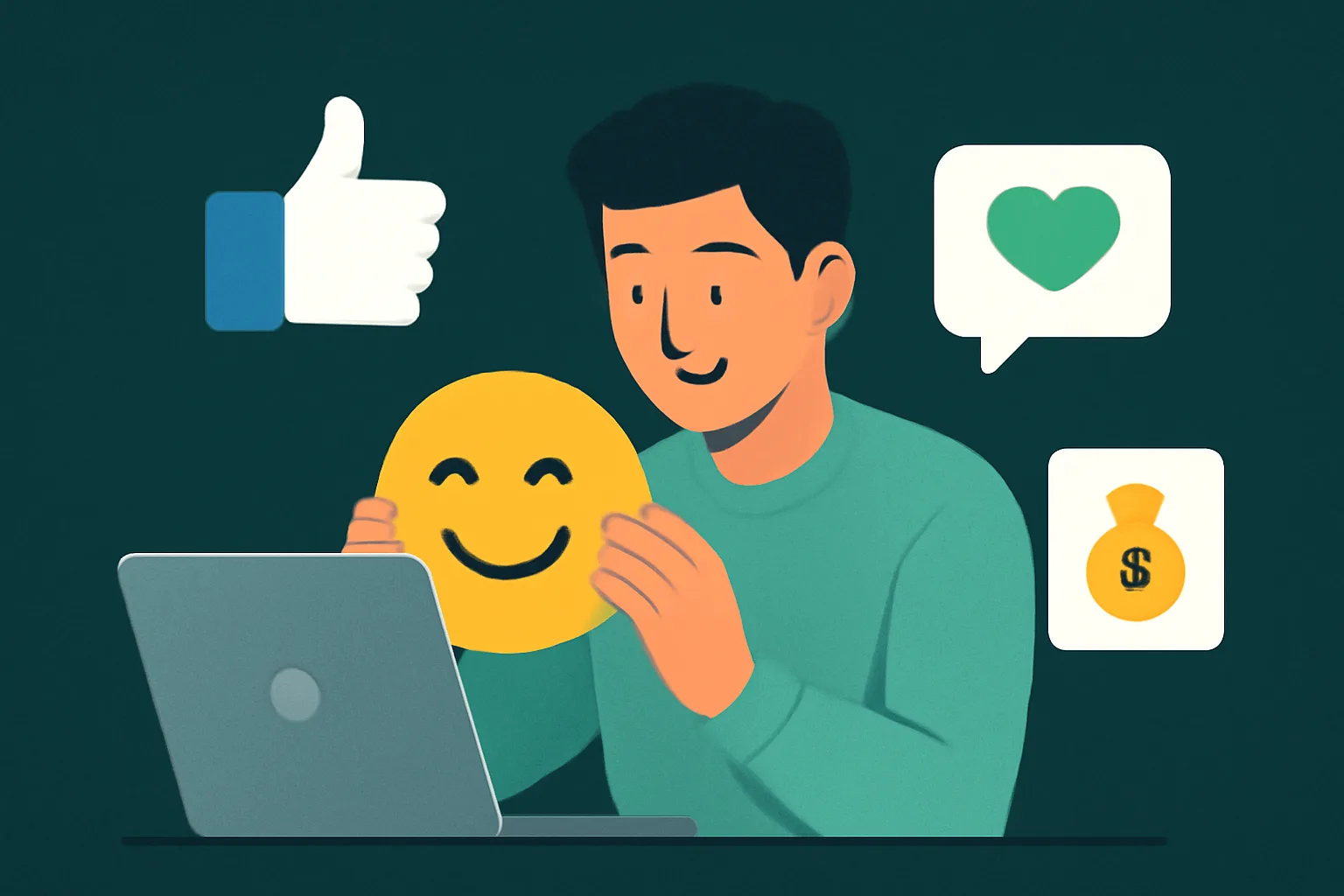 การเลือก Emoji เพิ่มไลค์ Facebook ให้โพสต์ร้านค้าออนไลน์: สื่อสารแบรนด์ให้ตรงใจ