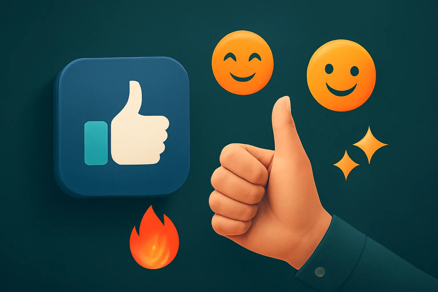 Facebook: เทคนิคการปรับแต่ง "เพิ่มไลค์โพสต์ (Emoji)" ให้สื่อสารกับลูกค้าได้ตรงจุด