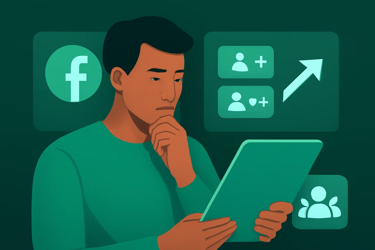 Facebook: คู่มือเลือกบริการ "เพิ่มผู้ติดตาม (ไทย)" หรือ "เพิ่มคนเข้ากลุ่ม"