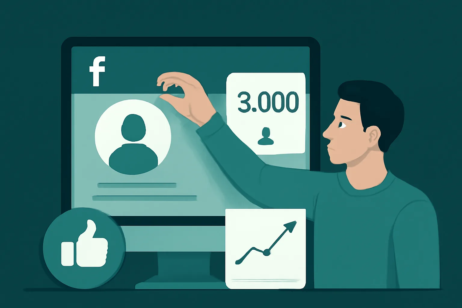 เลือกจำนวนผู้ติดตาม Facebook ให้ร้านค้าออนไลน์ดูน่าเชื่อถือและเป็นธรรมชาติ
