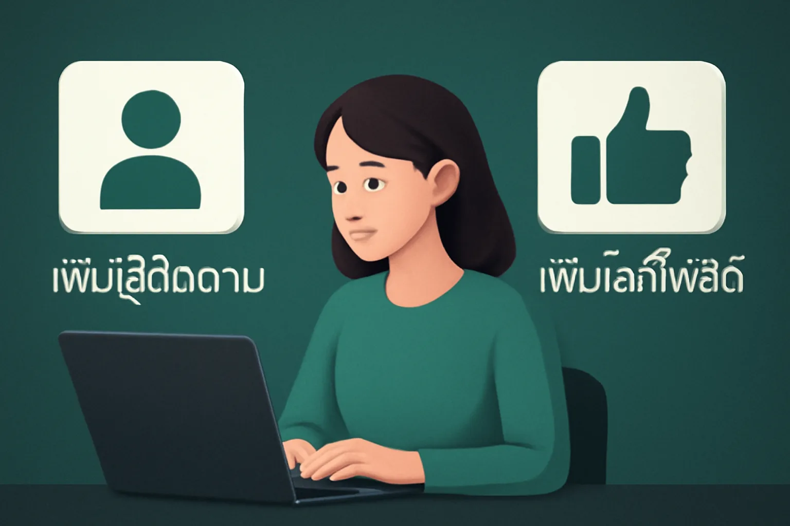 Facebook: เปรียบเทียบ "เพิ่มผู้ติดตาม (Thai)" กับ "เพิ่มไลค์โพสต์ (Emoji)" สำหรับร้านค้าออนไลน์