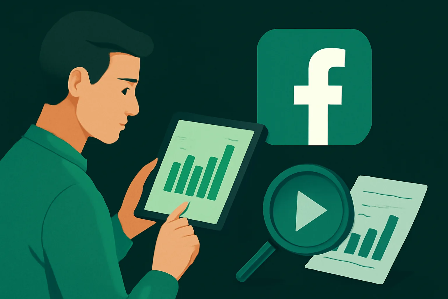 วิธีวัดผลคุณภาพยอดวิว Facebook Video ที่ได้จากบริการ