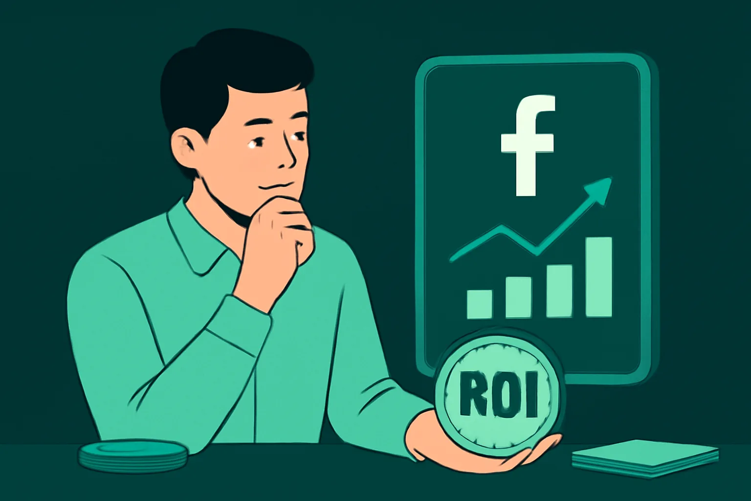 Facebook: วิธีประเมินความคุ้มค่าบริการ 'เพิ่มผู้ติดตาม (Thai)' ด้วยการวัดผล ROI
