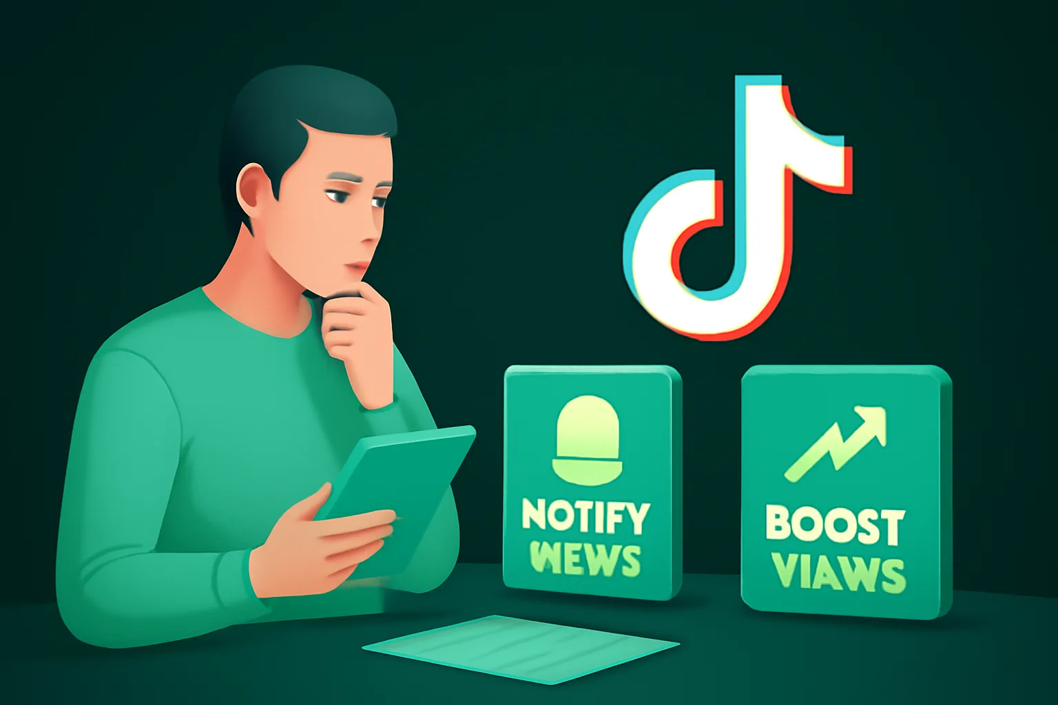 วิธีเลือกบริการเพิ่มยอดวิว TikTok: Notify Views vs Boost Views อย่างไรให้คุ้มค่า