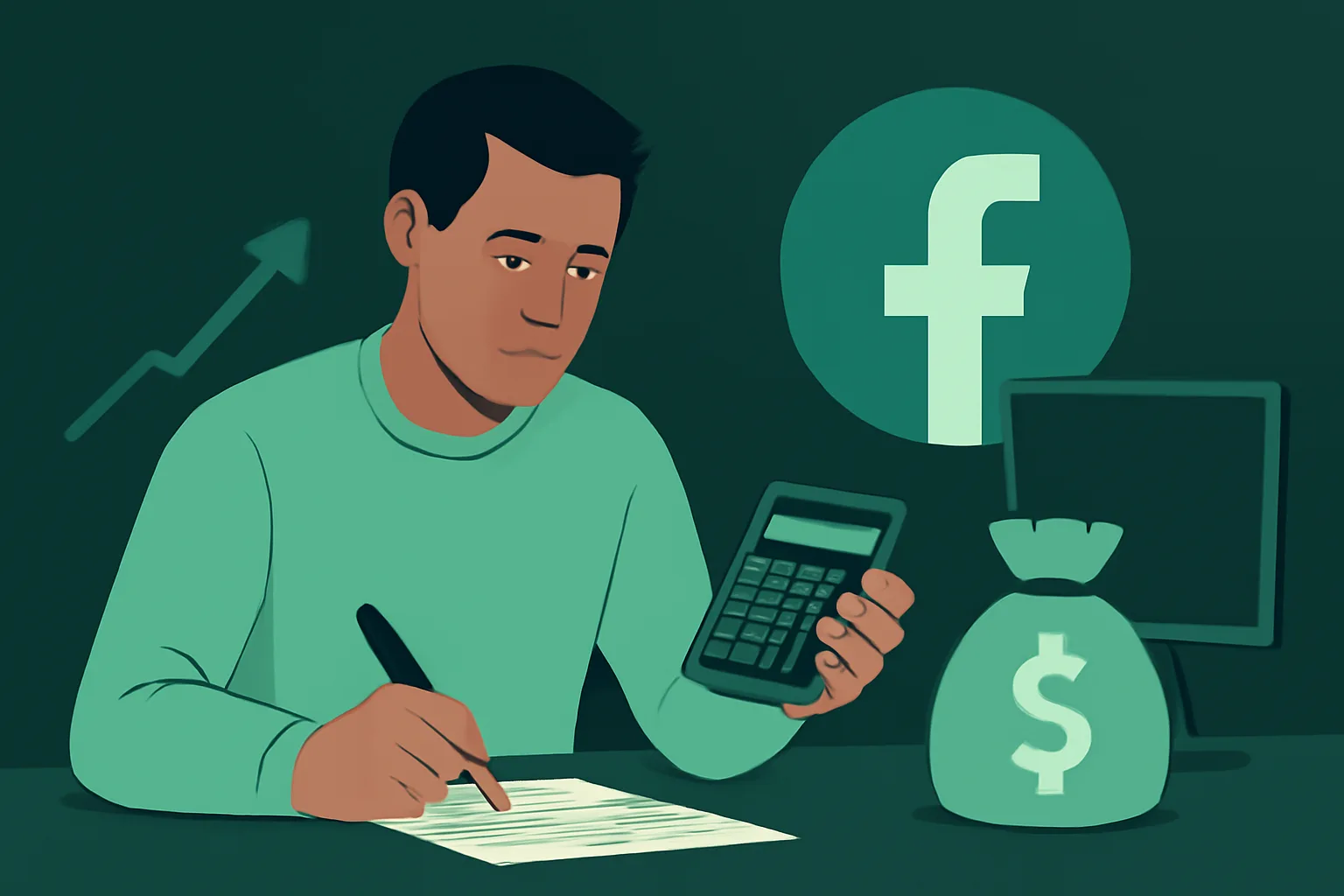 คำนวณต้นทุนและวัดผลกำไรจากการเพิ่มผู้ติดตาม Facebook (ไทย)