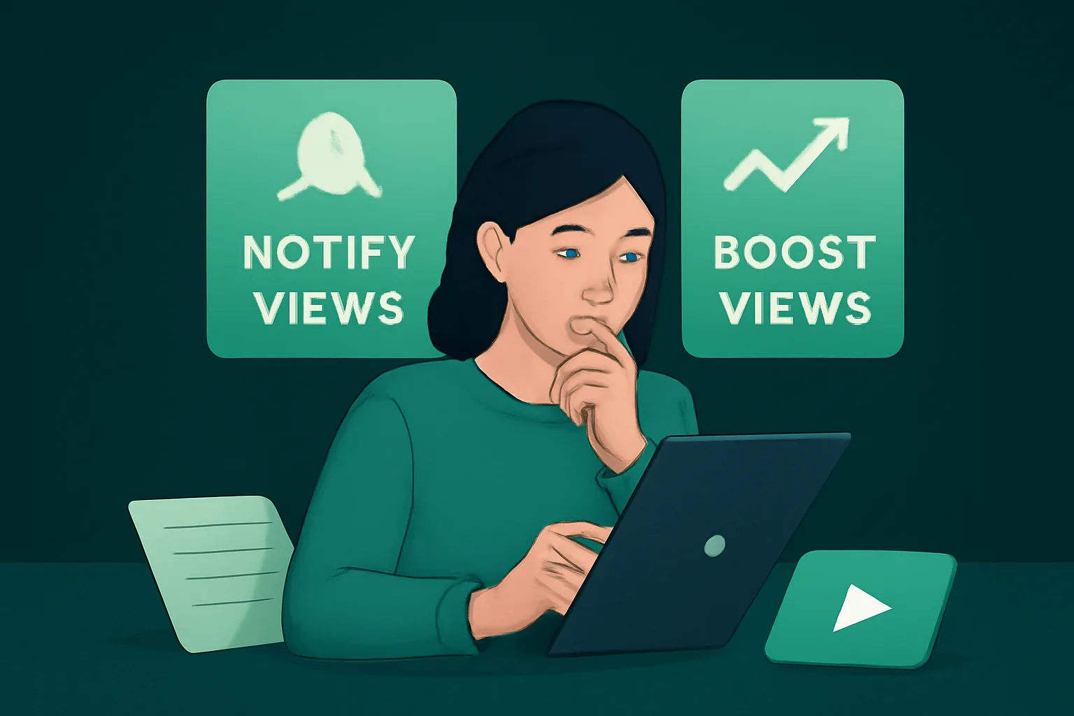เปรียบเทียบ Notify Views และ Boost Views เพิ่มยอดวิว TikTok แบบไหนคุ้มค่าสำหรับร้านค้าออนไลน์?