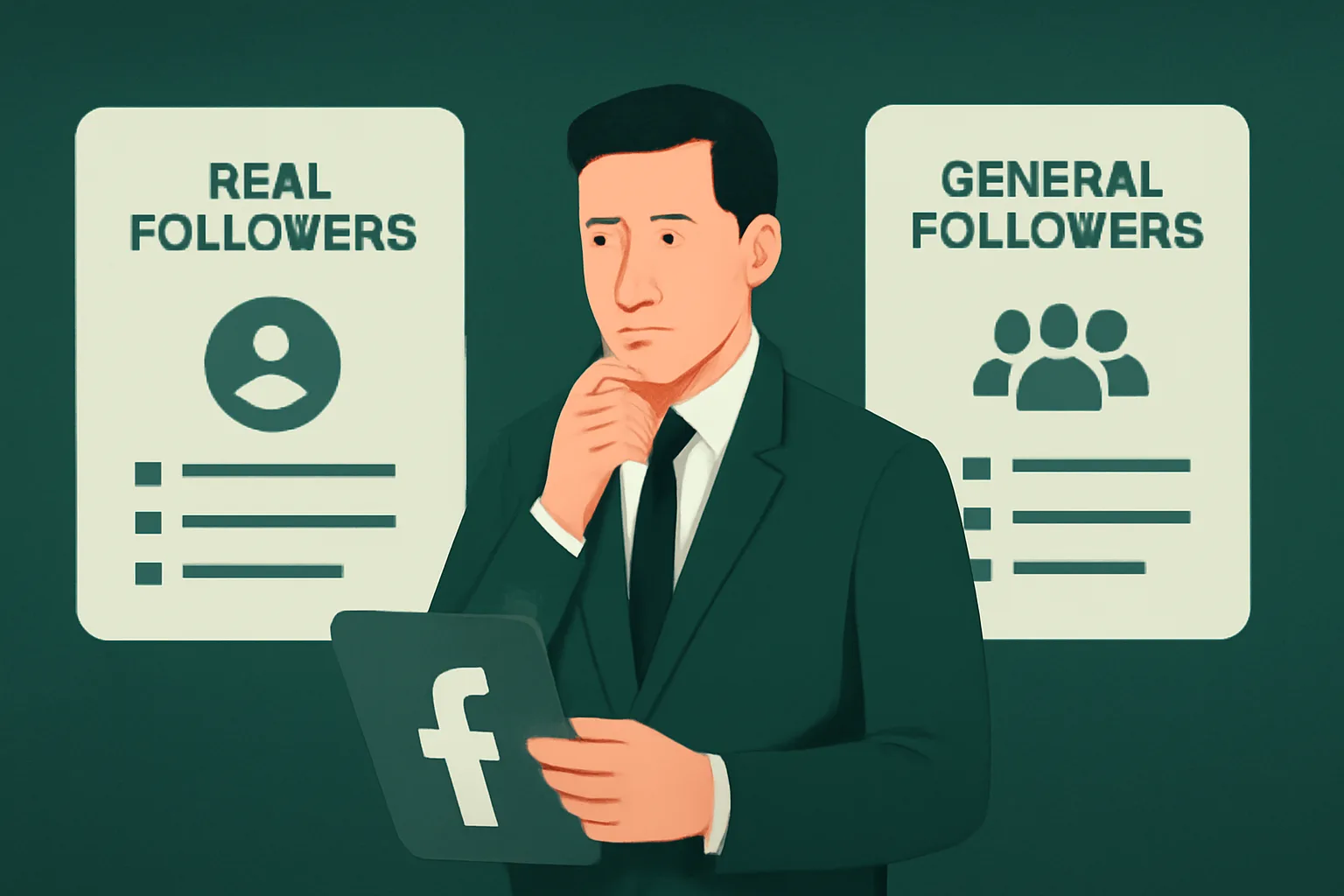 วิธีเลือกผู้ติดตาม Facebook: Real Followers vs. General Followers ให้เหมาะกับธุรกิจ SME