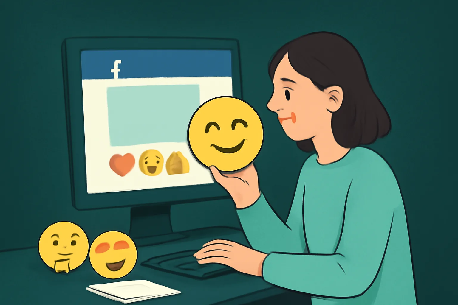 Facebook: เลือก Emoji เพิ่มไลค์ สื่อสารอารมณ์ร้านค้าให้ตรงใจ
