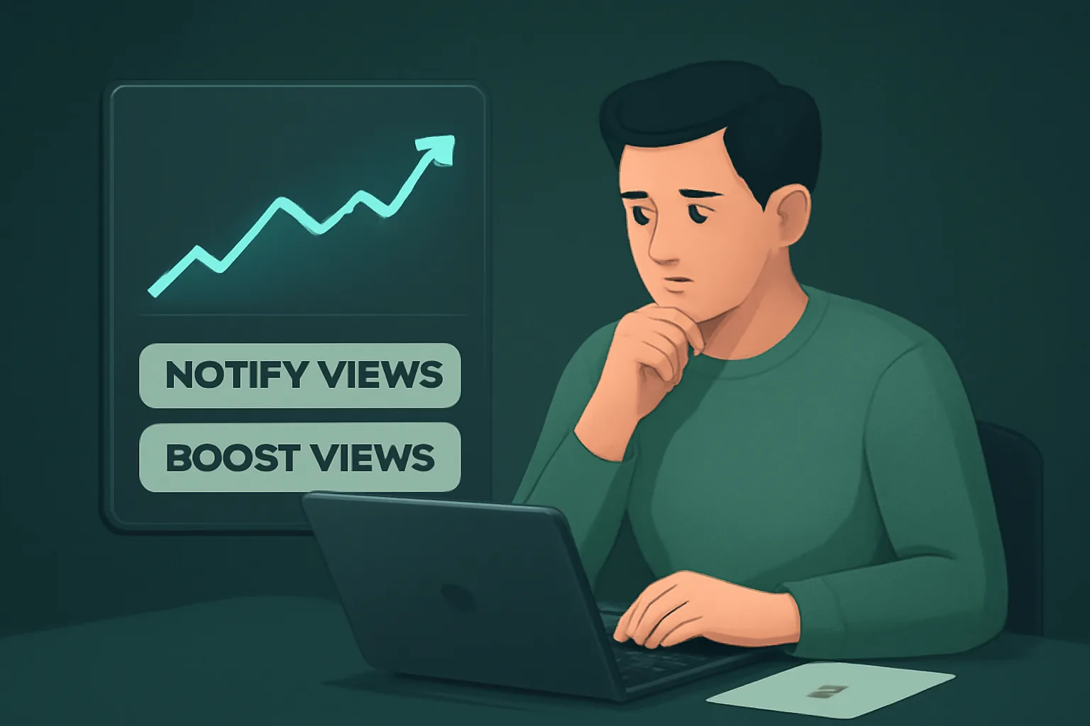 เว็บปั๊มยอดวิว TikTok ฟรี: Notify Views vs Boost Views เพิ่มยอดวิวให้คุ้มค่าสูงสุด