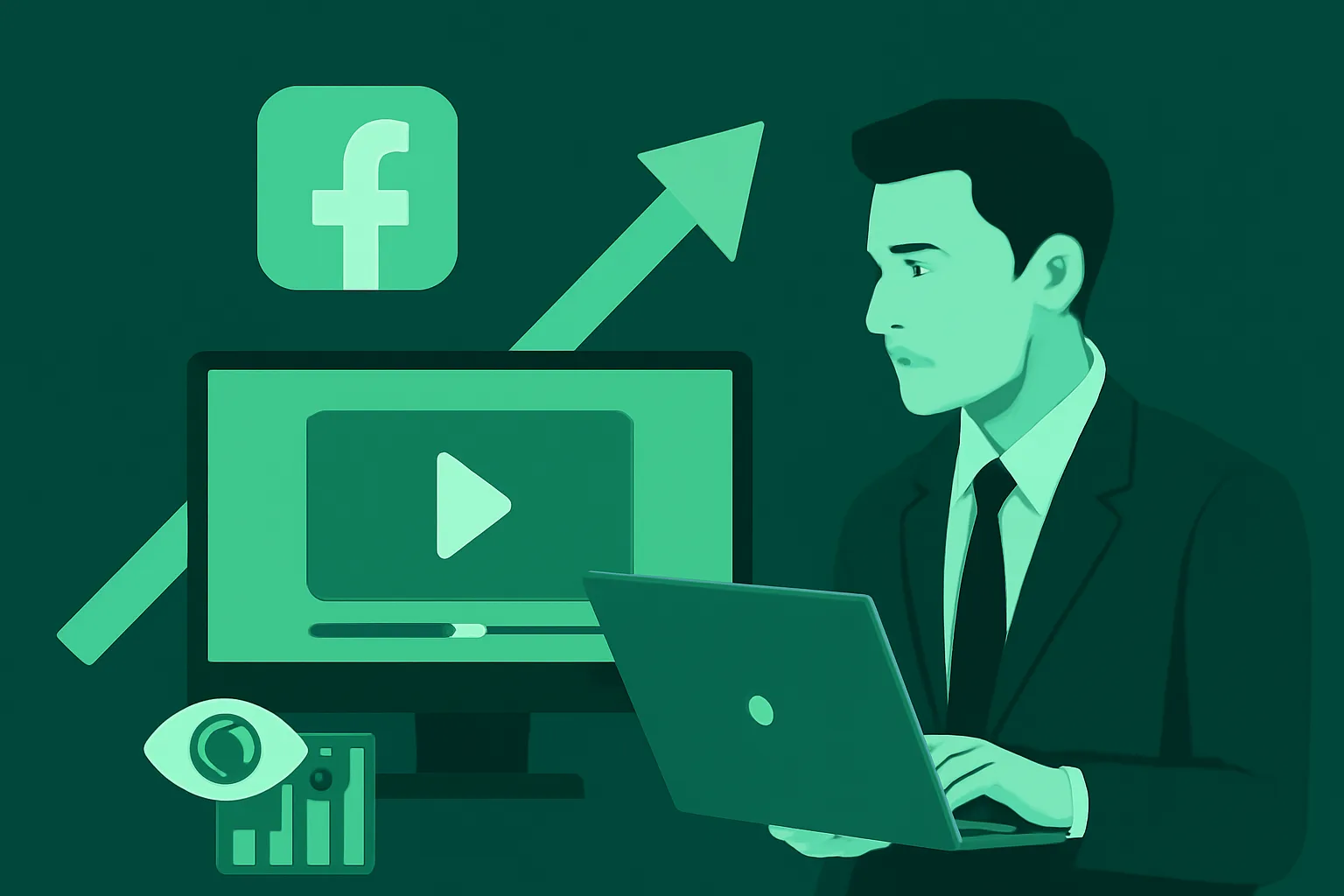 Facebook: เลือกบริการเพิ่มยอดวิววิดีโอให้ได้ลูกค้าจริง