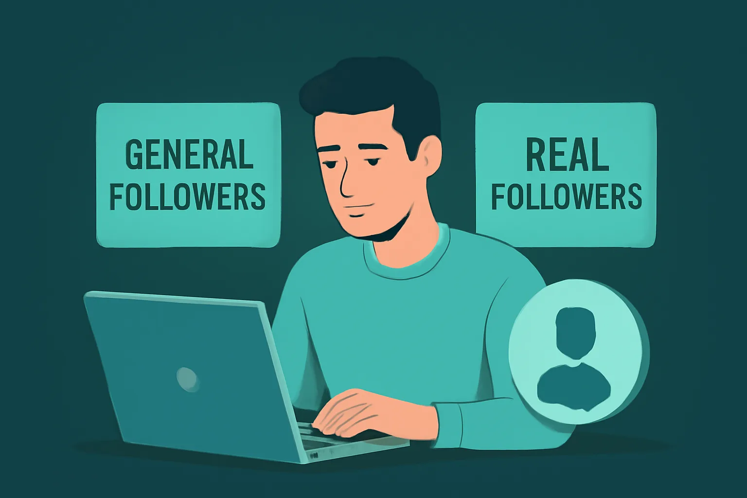 วิธีเลือกบริการเพิ่มผู้ติดตาม Instagram: General vs Real Followers