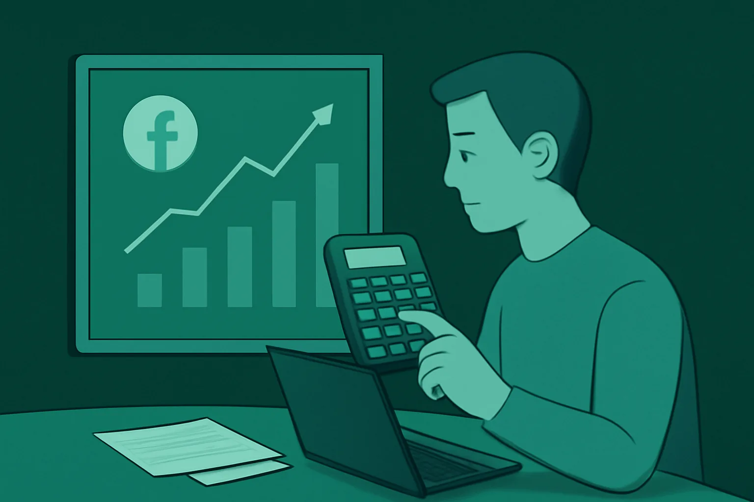 MetaSocial24Hr: คำนวณต้นทุนต่อการมีส่วนร่วม (Engagement Cost) สำหรับเพจ Facebook