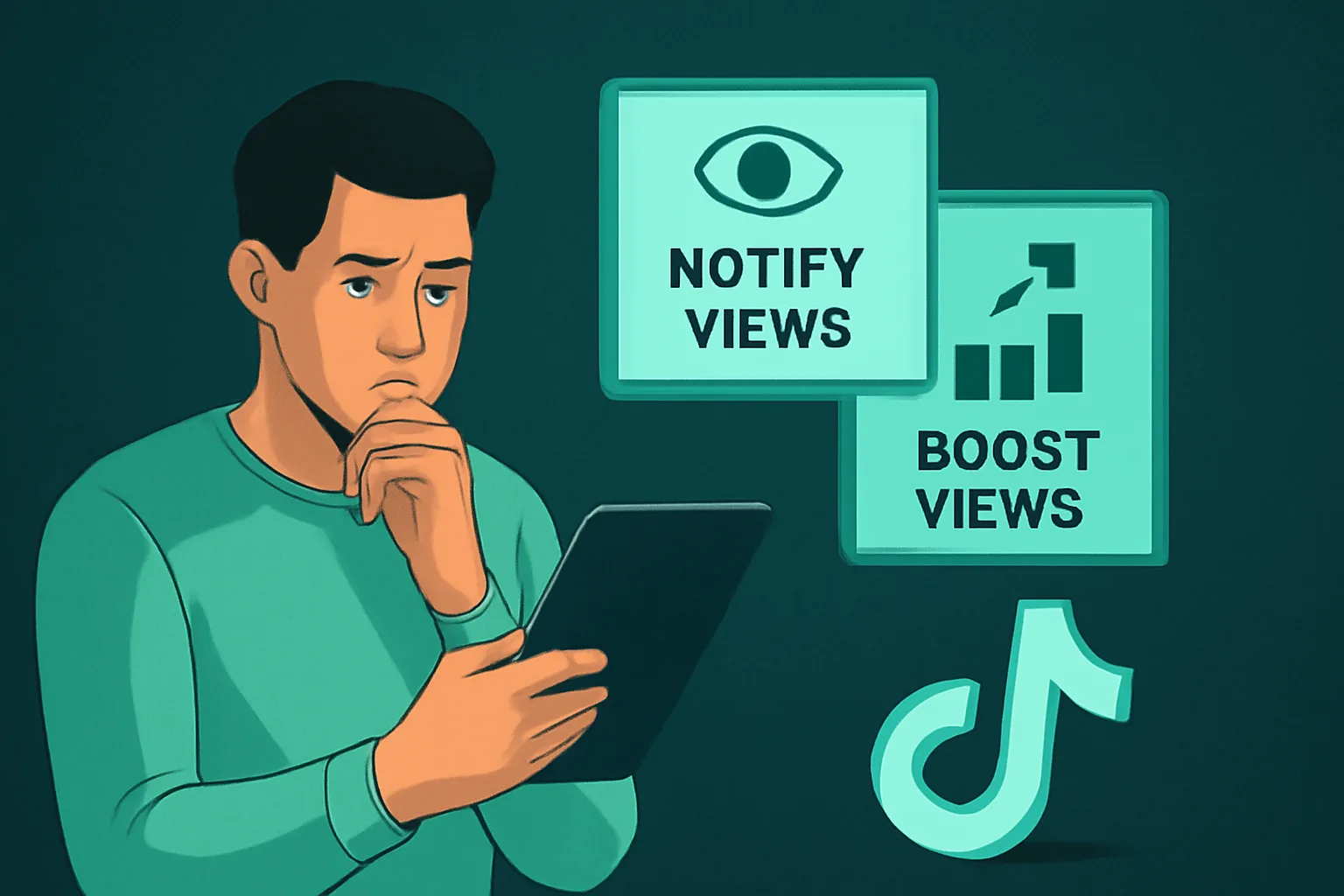 วิธีเลือกเว็บปั๊มยอดวิว TikTok: Notify Views vs Boost Views ให้เหมาะกับร้านค้า