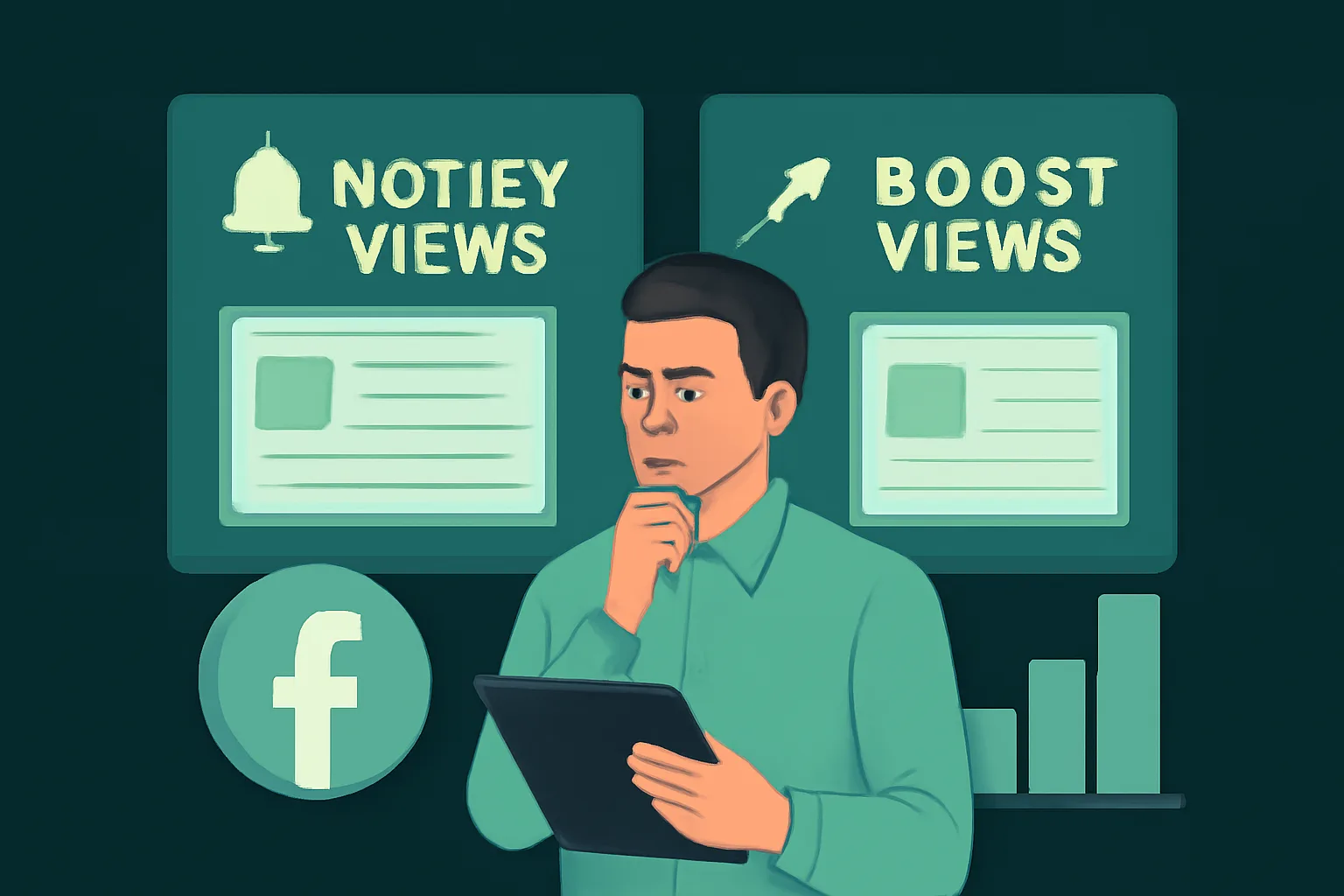 วิธีเลือกบริการเพิ่มยอดวิว Facebook: Notify Views vs. Boost Views สำหรับธุรกิจ SME