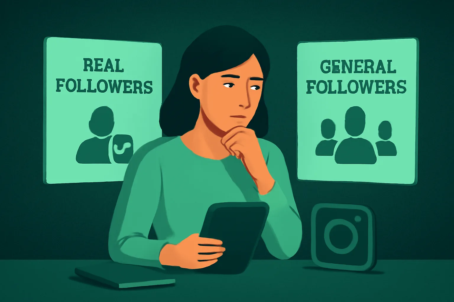 วิธีเลือกผู้ติดตาม Instagram: Real Followers vs General Followers สำหรับธุรกิจ