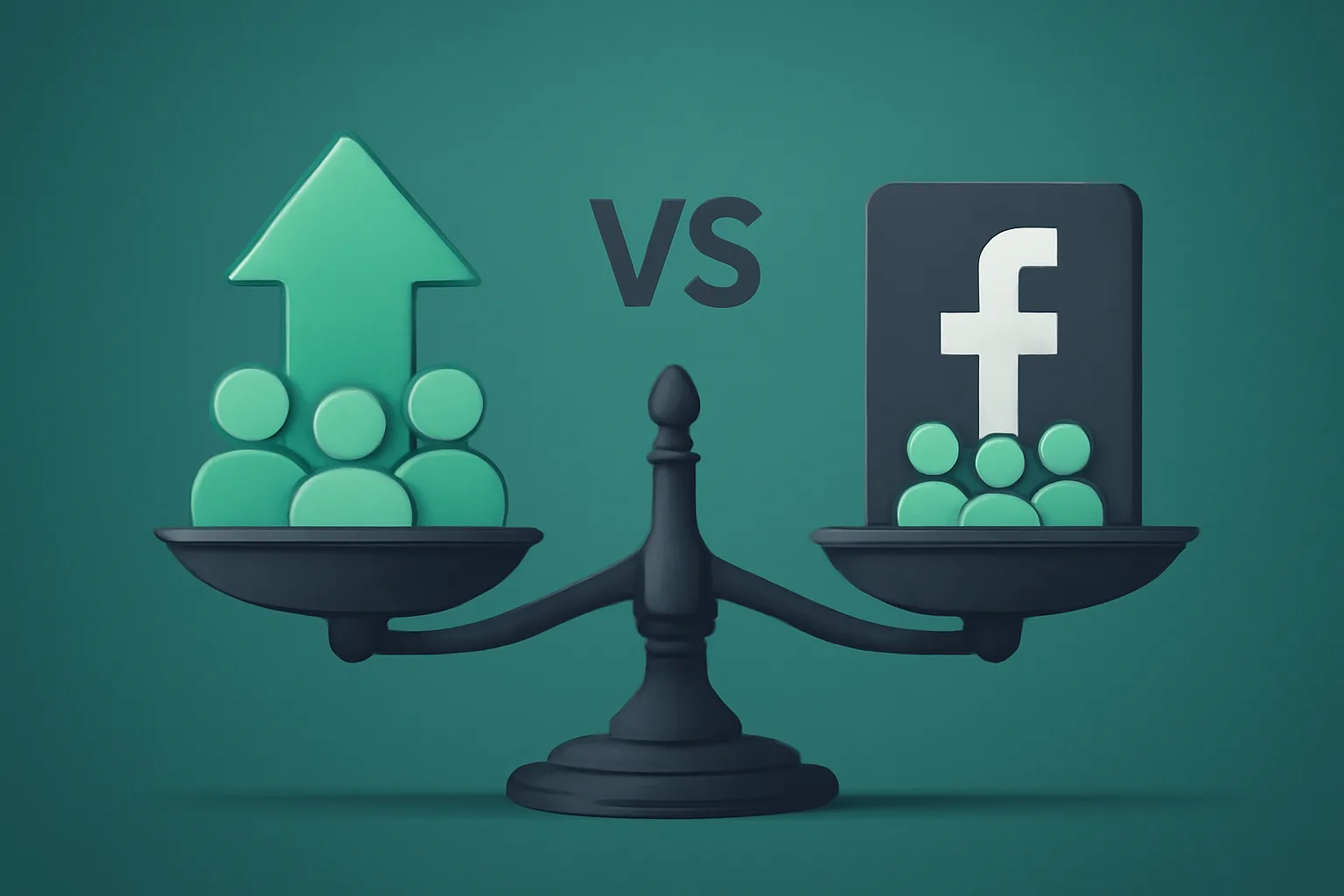 วิธีเปรียบเทียบบริการเพิ่มผู้ติดตาม Facebook: Organic vs. ใช้บริการ