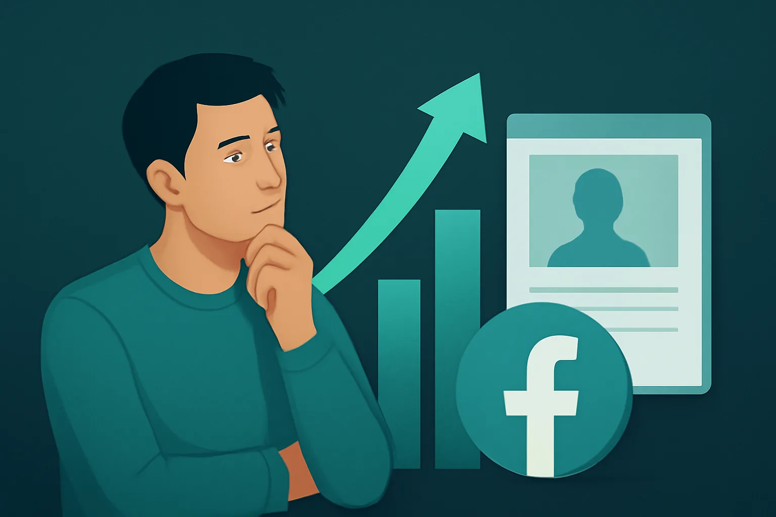เพิ่มผู้ติดตาม Facebook (Thai): Organic vs. ใช้บริการ MetaSocial24Hr