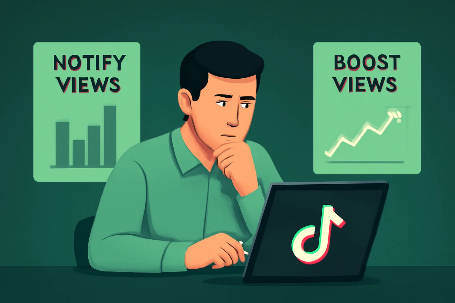 เว็บ ปั้ ม ยอดวิว TikTok ฟรี: Notify Views vs Boost Views เลือกกลยุทธ์ให้ร้านค้าออนไลน์