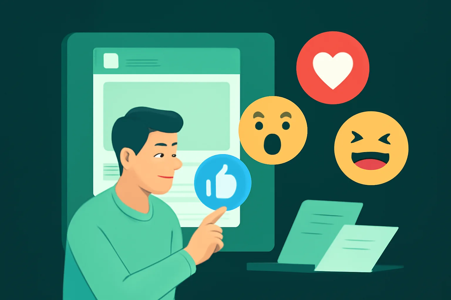 วิธีเลือกประเภท "เพิ่มไลค์โพสต์ Facebook (Emoji)" ให้เหมาะกับสินค้า