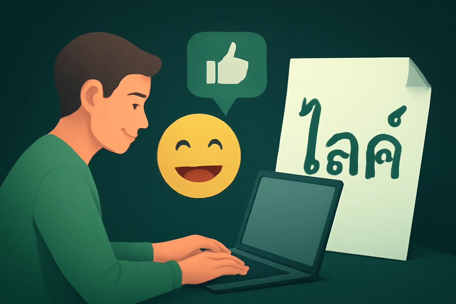 เพิ่มยอดไลค์ Facebook (Emoji) vs (Thai): เลือกสไตล์ไหนให้เข้าถึงลูกค้าและสร้างการมีส่วนร่วม?