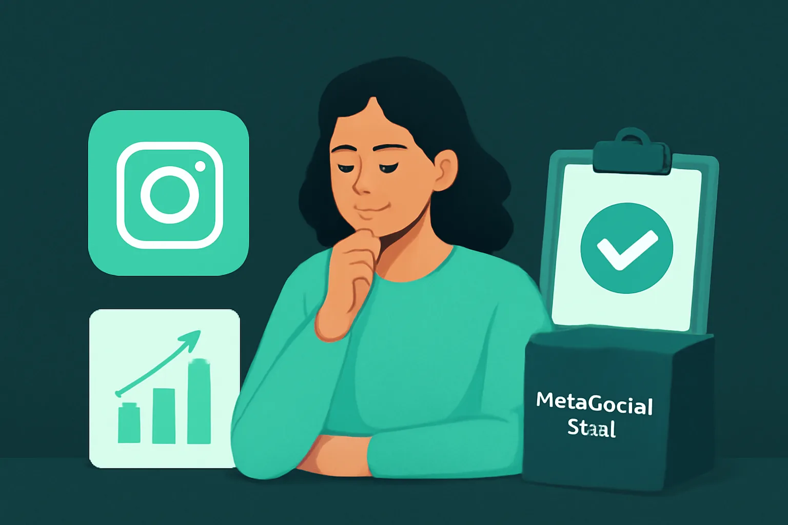 เปรียบเทียบ: บริการเพิ่มผู้ติดตาม Instagram (Thai) แบบ Organic กับการใช้บริการ MetaSocial24Hr