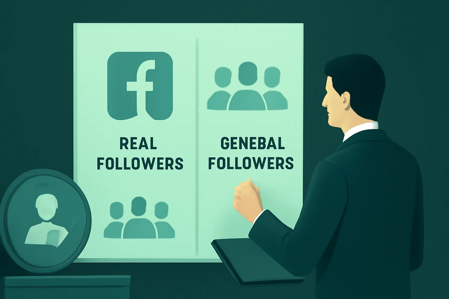 วิธีเลือกบริการ "เพิ่มผู้ติดตาม Facebook (Thai)": Real Followers vs. General Followers แบบไหนเหมาะกับธุรกิจ SME?