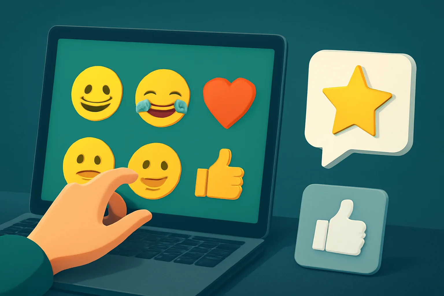 วิธีเลือก Emoji เพิ่มไลค์โพสต์ Facebook อย่างมืออาชีพ