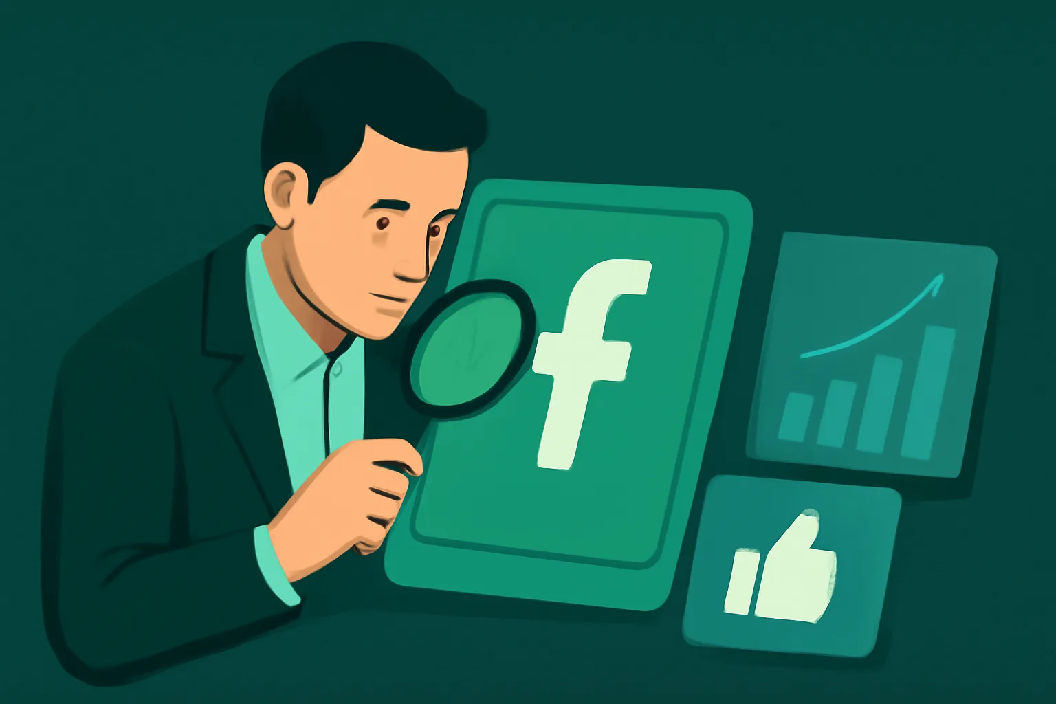 วิธีตรวจสอบคุณภาพผู้ติดตาม Facebook (Thai) ที่ได้จากการใช้บริการ