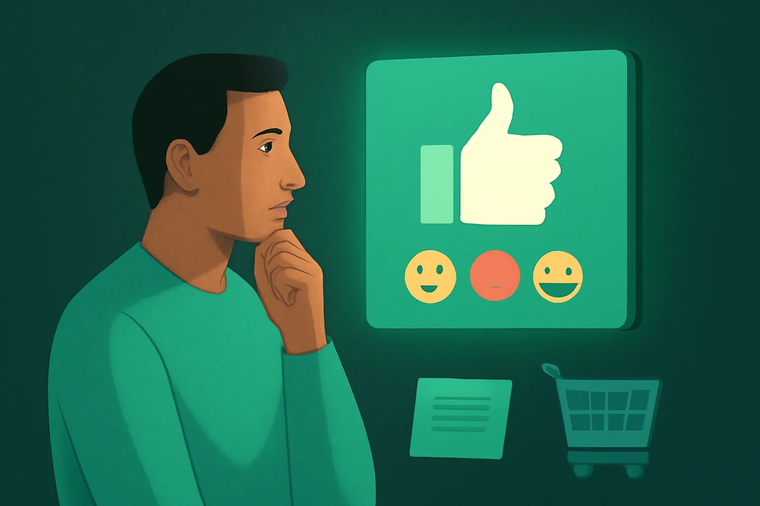 วิธีประเมินผลกระทบ 'ซื้อไลค์ Facebook (Emoji)' ต่อการตัดสินใจซื้อของลูกค้า