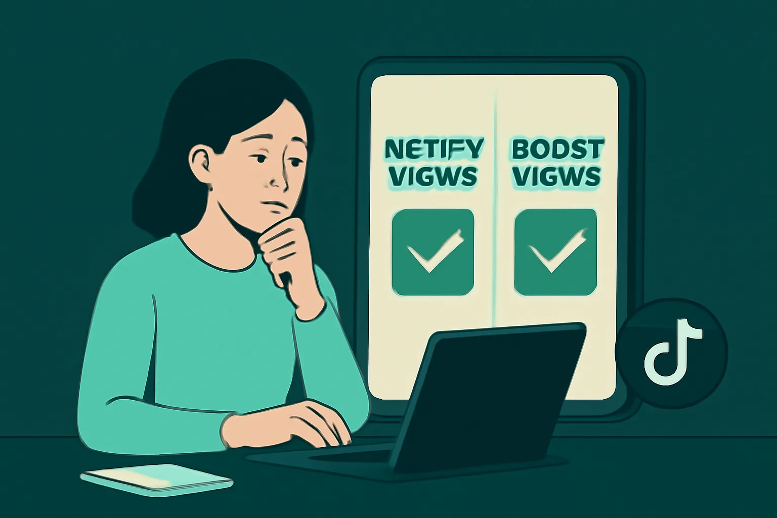 เปรียบเทียบ Notify Views vs. Boost Views: เลือกบริการเพิ่มยอดวิว TikTok ให้เหมาะกับร้านค้า