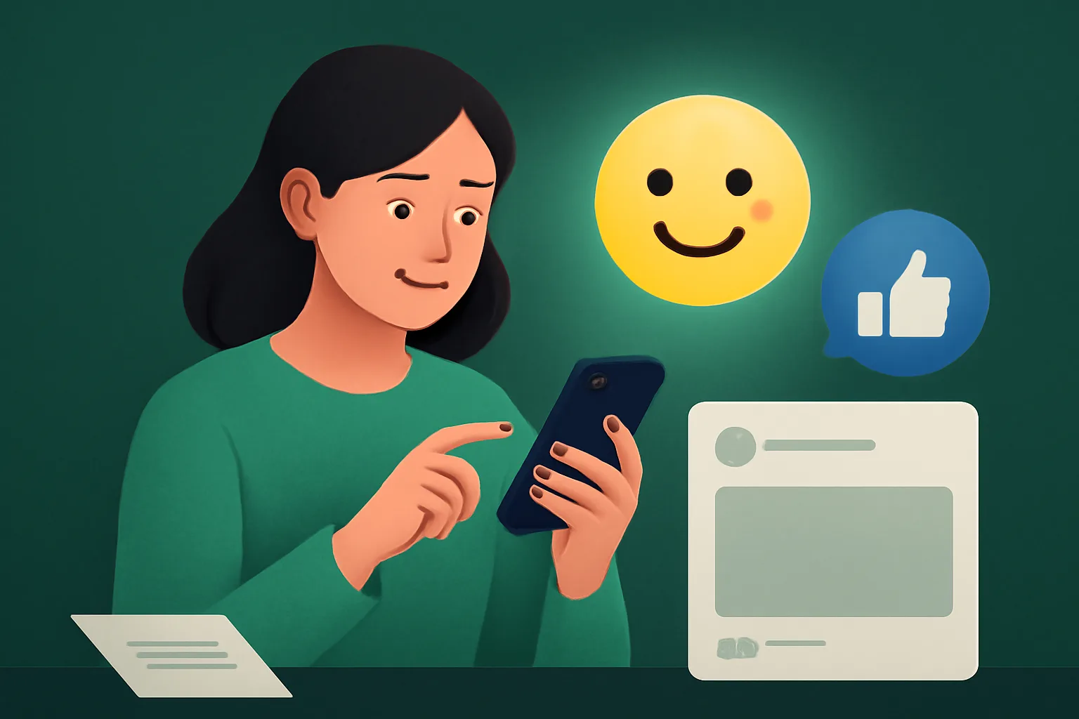 MetaSocial24Hr: คู่มือเลือก Emoji เพิ่มไลค์โพสต์ Facebook เป็นธรรมชาติ