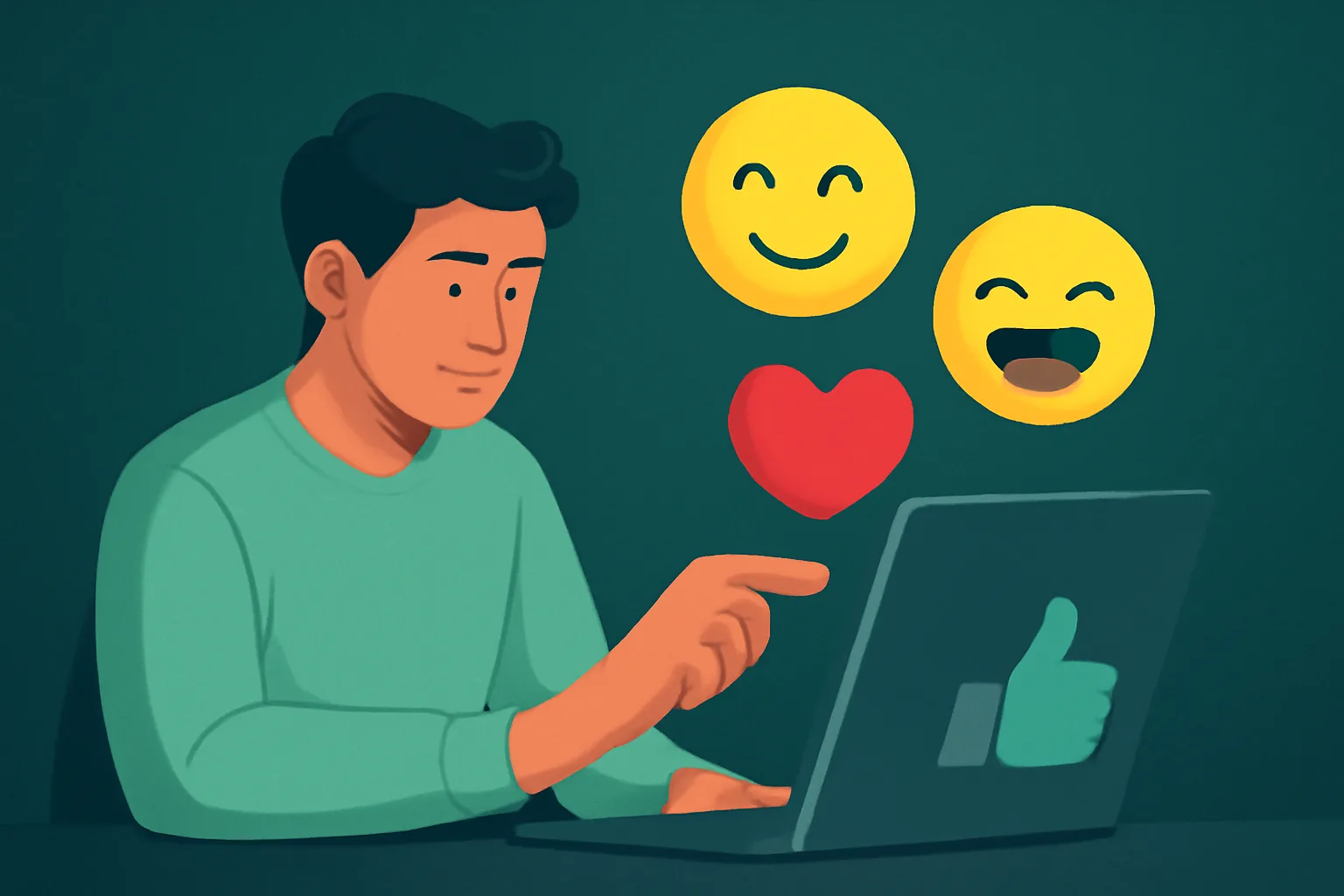 MetaSocial24Hr: วิธีเลือก Emoji เพิ่มไลค์โพสต์ Facebook ให้โดนใจลูกค้า