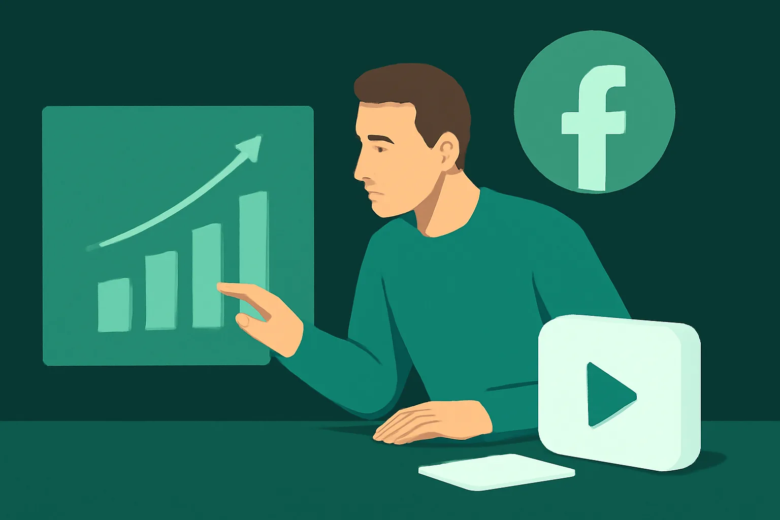 Facebook: ปั๊มวิววิดีโอ vs. คอนเทนต์ Organic - เปรียบเทียบต้นทุนและผลลัพธ์