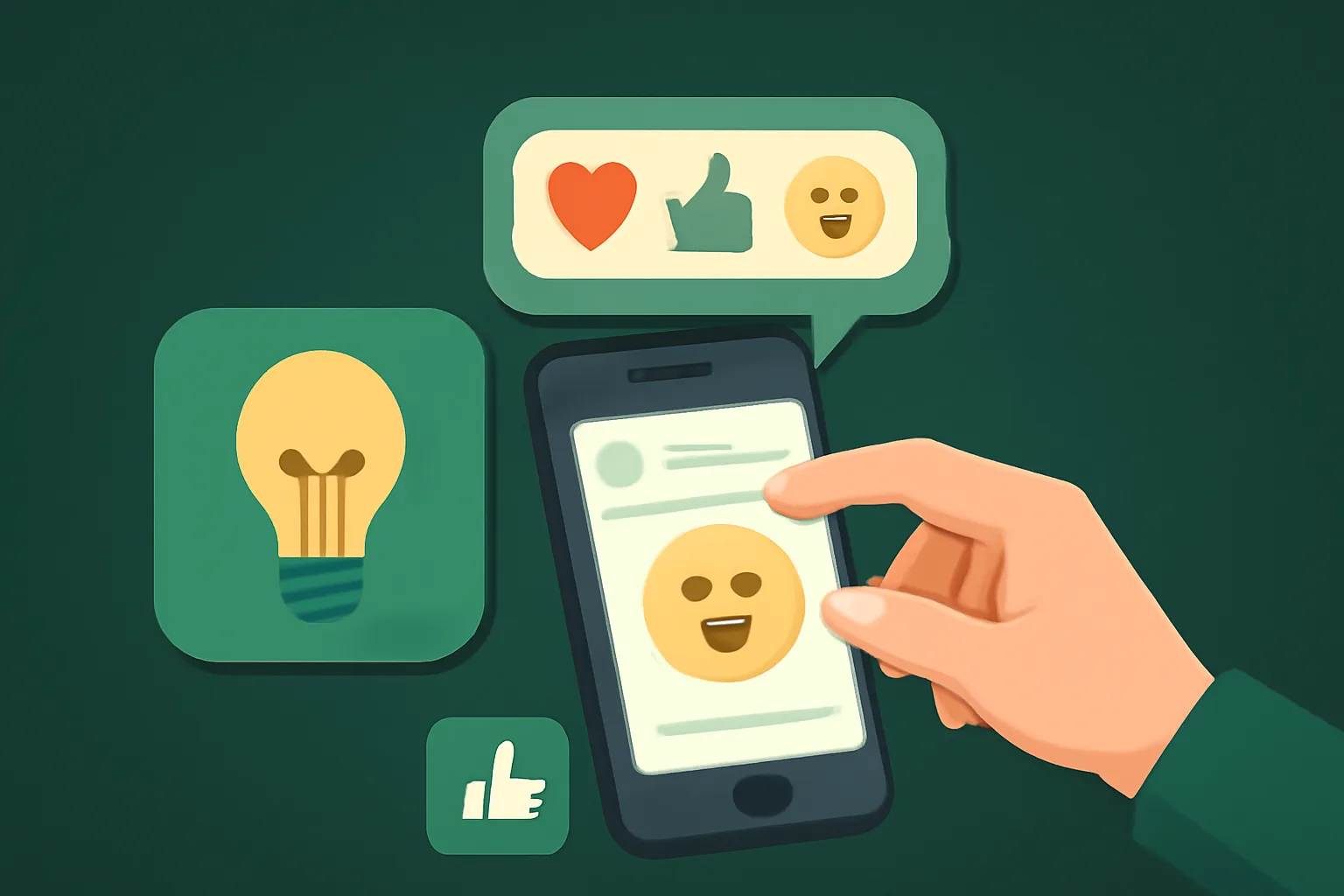 Facebook: เลือกประเภท Emoji เพิ่มไลค์โพสต์ให้ดูเป็นธรรมชาติ