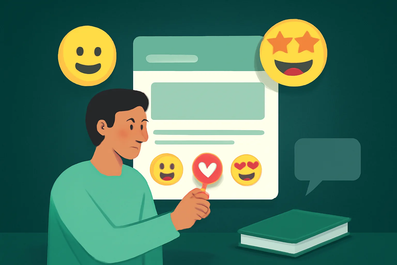 MetaSocial24Hr: วิธีเลือก Emoji เพิ่มไลค์โพสต์ Facebook สื่อสารแบรนด์และอารมณ์ร้านค้า