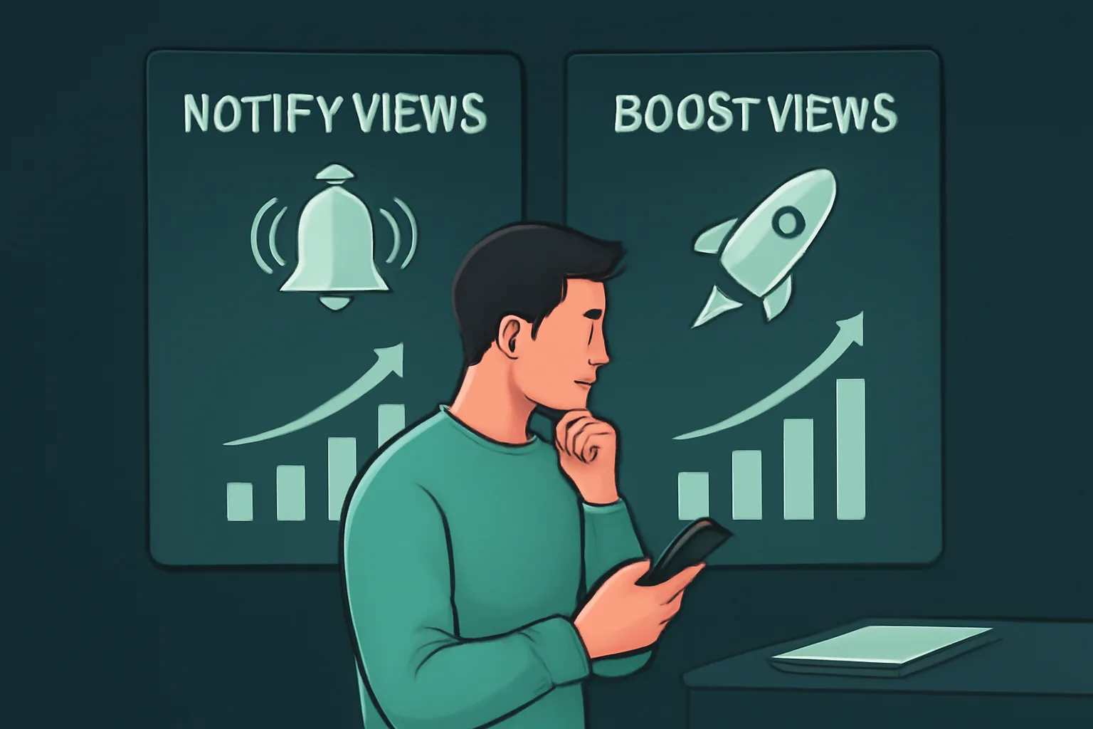 วิธีเลือกยอดวิว TikTok: Notify Views vs Boost Views ให้ผลลัพธ์คุ้มค่า