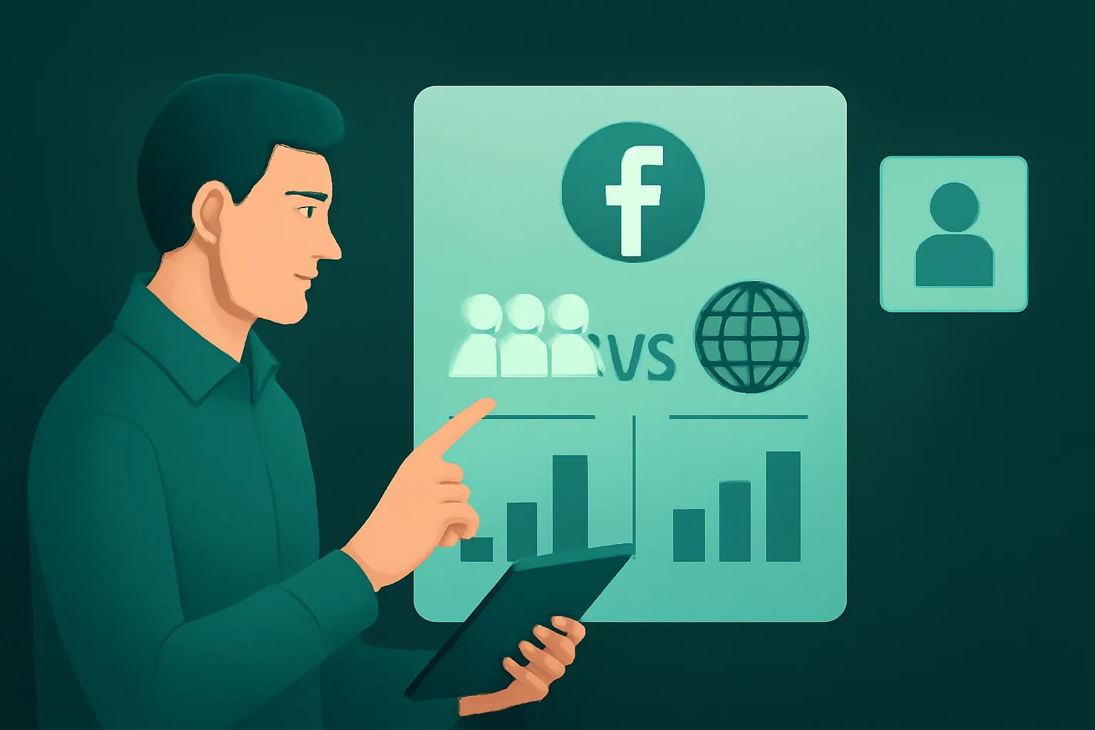 Facebook: เพิ่มผู้ติดตามชาวไทย vs. ทั่วไป ทางเลือกสำหรับธุรกิจ