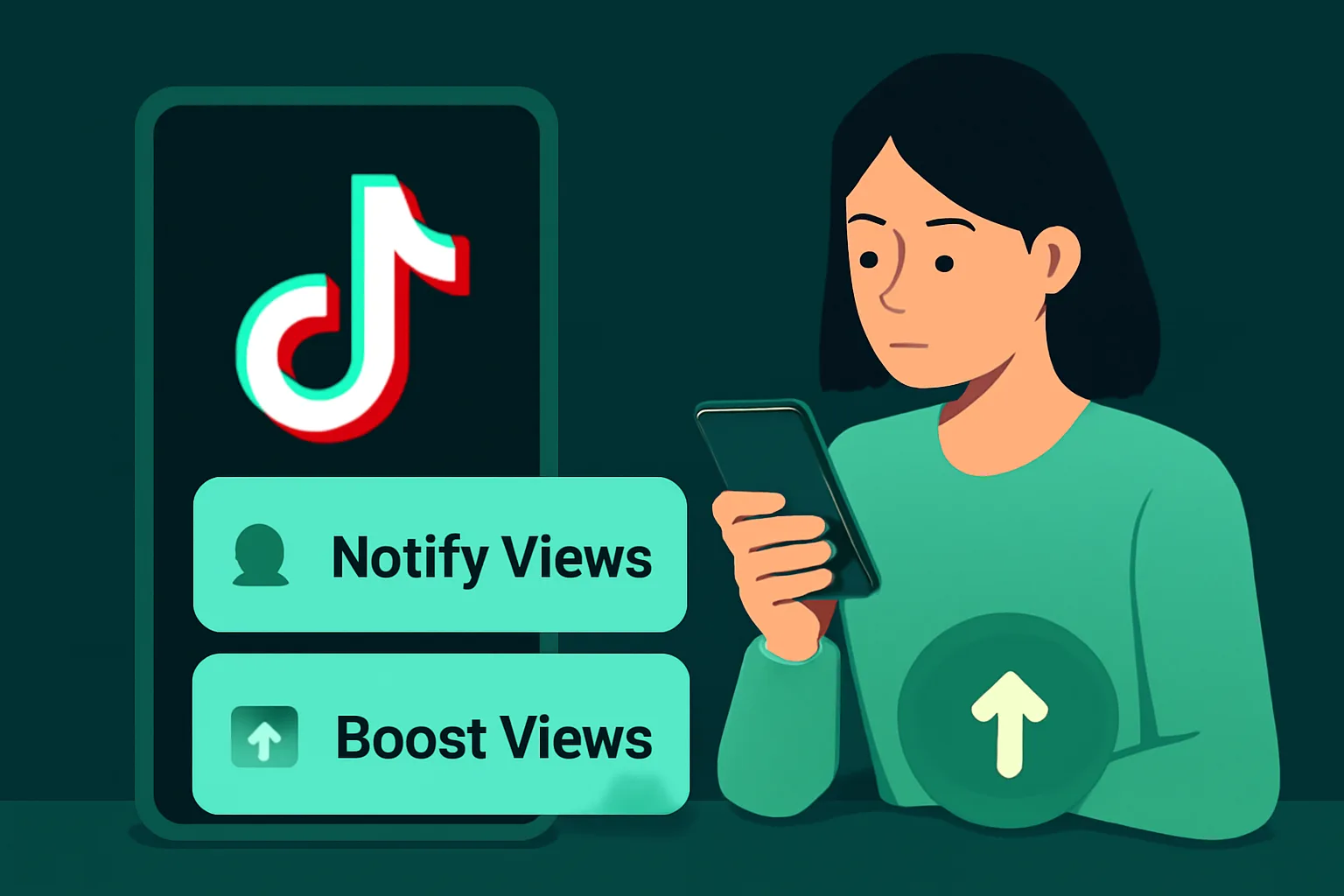 วิธีเพิ่มยอดวิววิดีโอ TikTok ให้เข้าถึงลูกค้า: เลือก Notify Views หรือ Boost Views