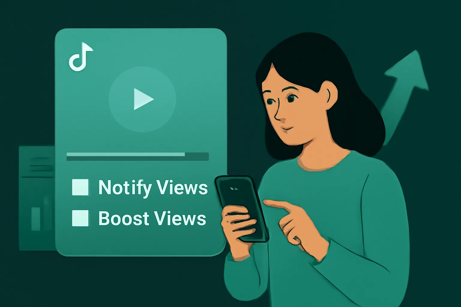 วิธีเพิ่มยอดวิววิดีโอ TikTok ให้ตรงกลุ่มเป้าหมาย: เลือก Notify Views หรือ Boost Views ดี?