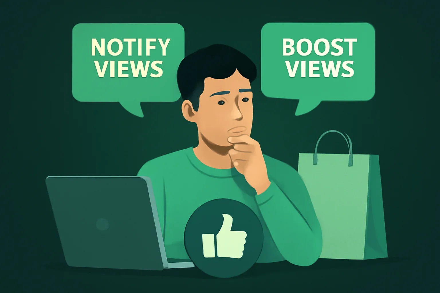 วิธีเลือกบริการเพิ่มยอดวิว TikTok: Notify Views vs Boost Views แบบไหนเหมาะกับร้านค้าออนไลน์?
