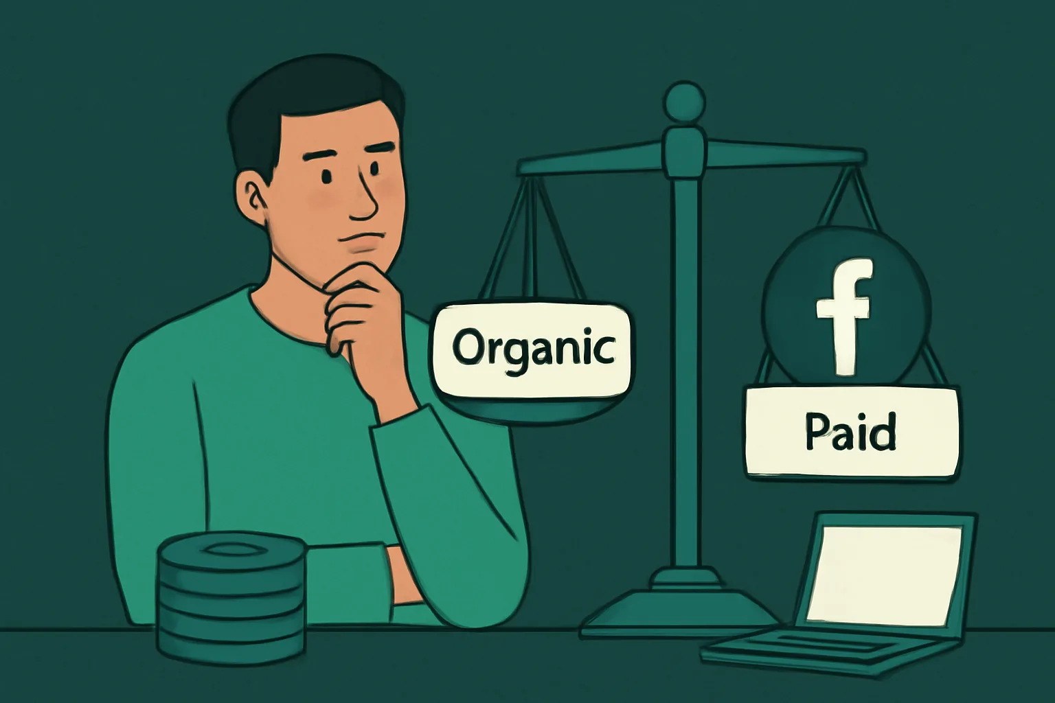 Facebook: เปรียบเทียบต้นทุน "เพิ่มผู้ติดตาม" บริการเสริม vs. คอนเทนต์ Organic