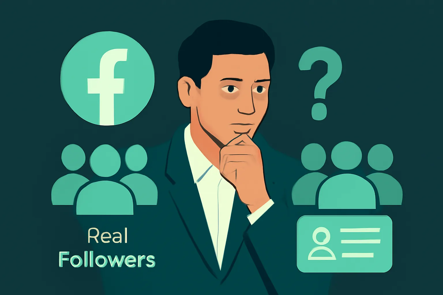 ผู้ติดตาม Facebook (Thai) แบบ Real Followers vs General Followers: เลือกแบบไหนให้ธุรกิจ?