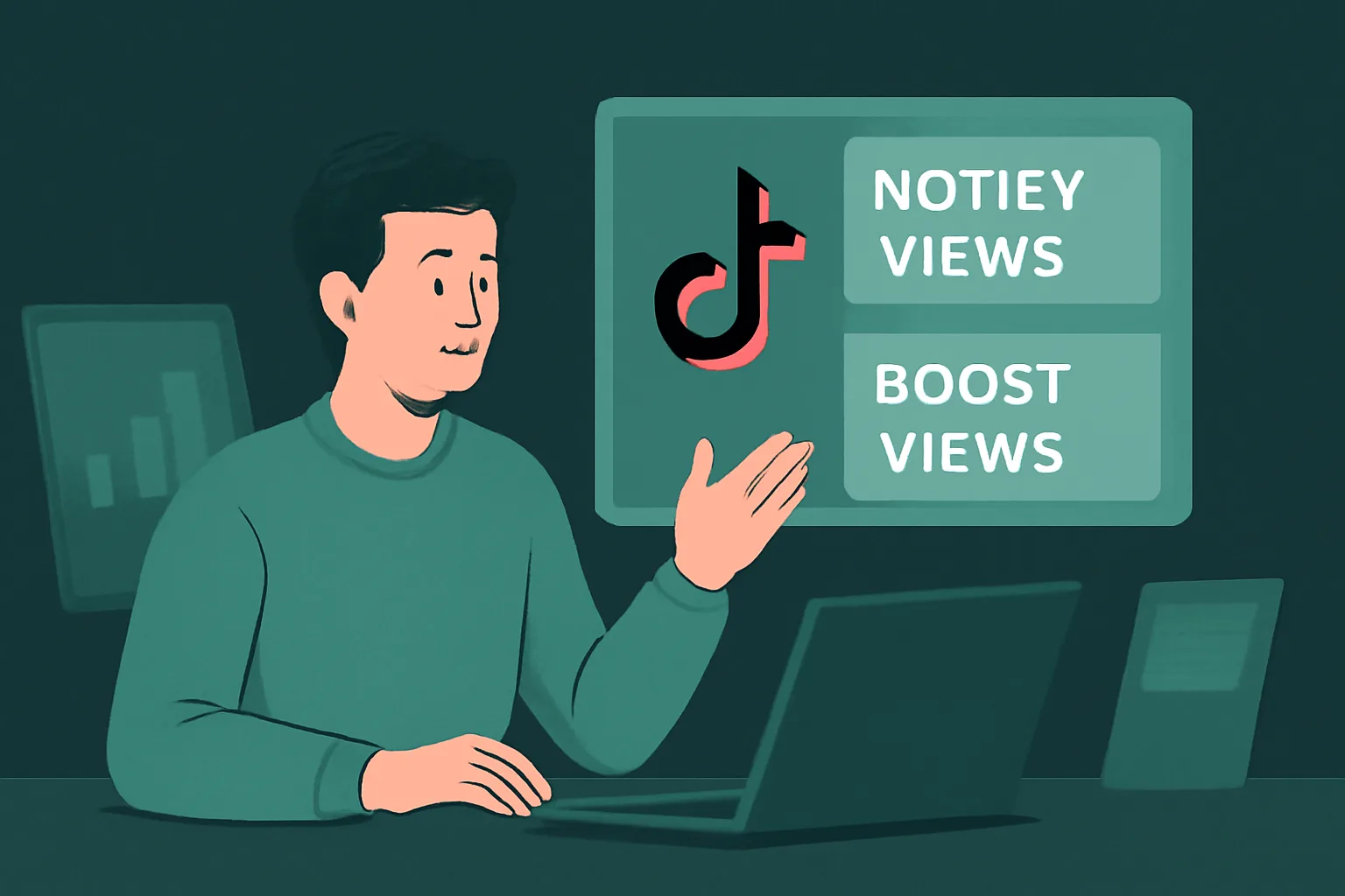 วิธีเลือกบริการเพิ่มยอดวิว TikTok: Notify Views vs Boost Views แบบไหนเหมาะกับธุรกิจออนไลน์?