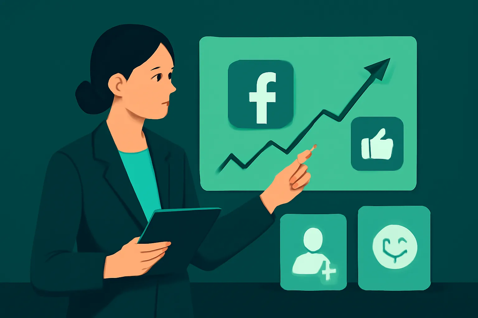 MetaSocial24Hr: เปรียบเทียบ 'เพิ่มผู้ติดตาม Facebook (Thai)' กับ 'เพิ่มไลค์โพสต์ Facebook (Emoji)'