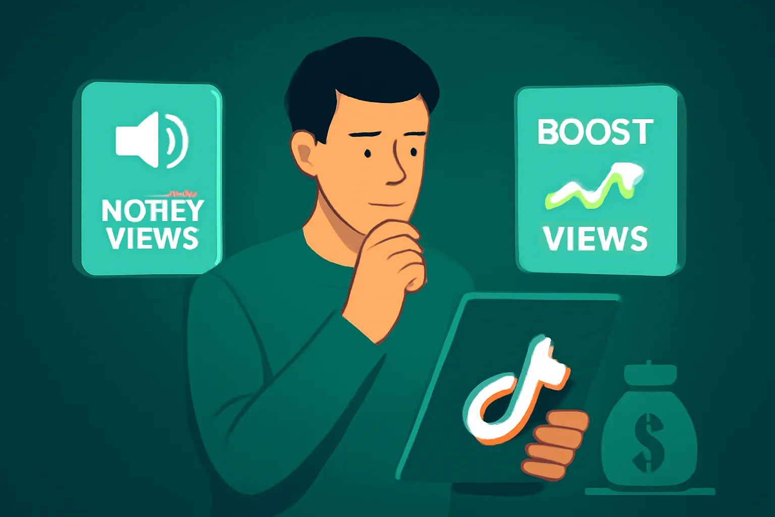 วิธีเลือกใช้บริการเพิ่มยอดวิววิดีโอ TikTok: Notify Views vs Boost Views อย่างไรให้คุ้มค่า