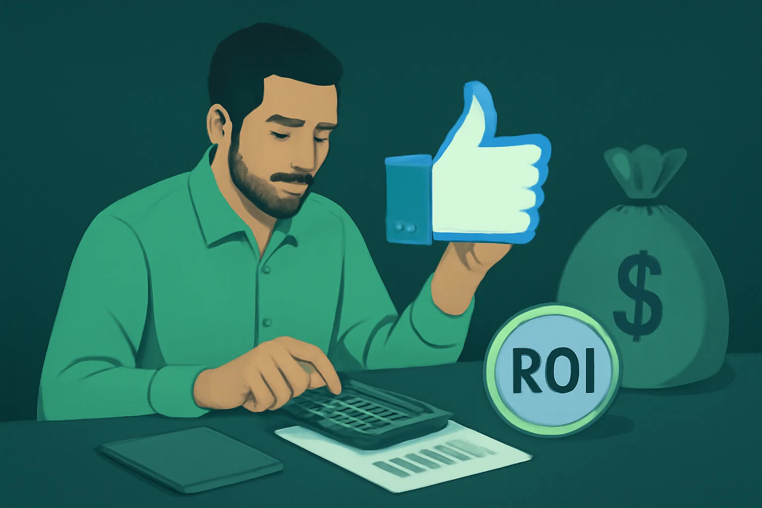 วิธีคำนวณ ROI จากการซื้อยอดไลค์ Facebook: คู่มือเจ้าของร้านค้าออนไลน์