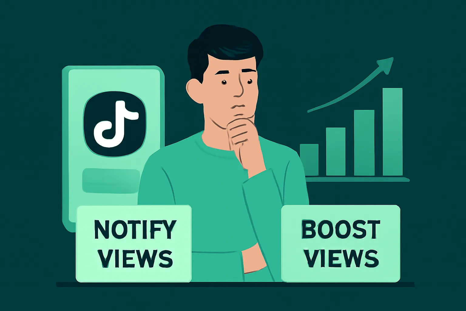 วิธีเลือกใช้บริการเพิ่มยอดวิว TikTok: Notify Views vs Boost Views ตัวไหนคุ้มค่าที่สุดสำหรับร้านค้าออนไลน์?